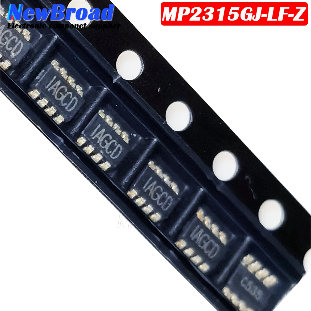 5PCS New Original MP2315GJ-LF-Z MP2315GJ IAG SOT23-8 IAGCD DC/DC Switching Regulator