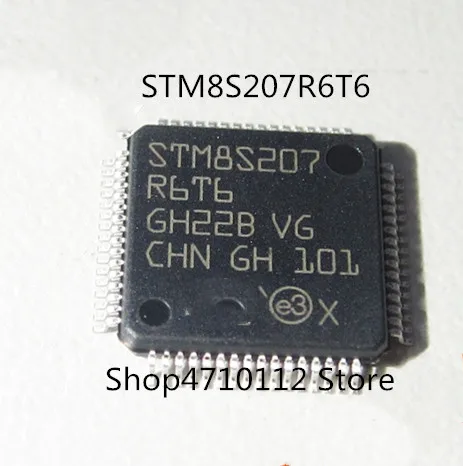 

Free Shipping 10PCS/LOT NEW STM8S207R6T6 STM8S207 LQFP-64