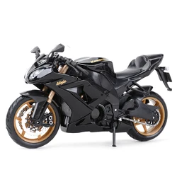 Maisto 1:12 Kawasaki Ninja ZX-10R Black Die Cast Vehicles Collectible Hobbies Motorcycle Model Toys