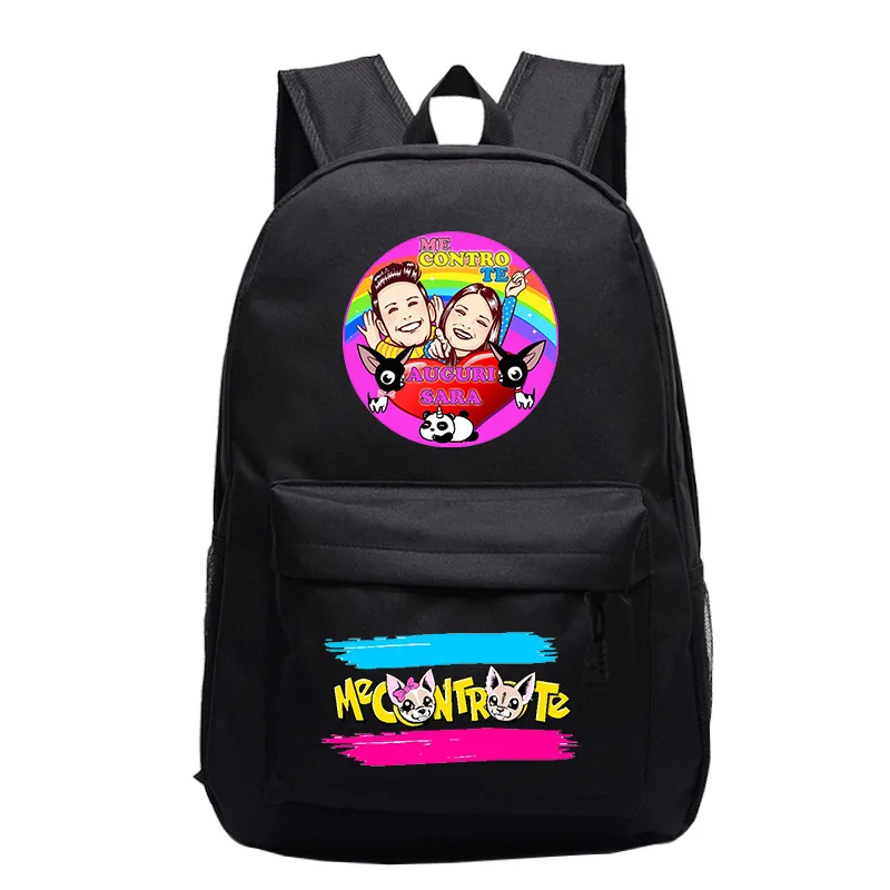 Mochila Me Contro Te Backpack Backpack Students Cute Bookbags Me Contro Te School Bags For Boys Girls Children\'s Backpacks Gift