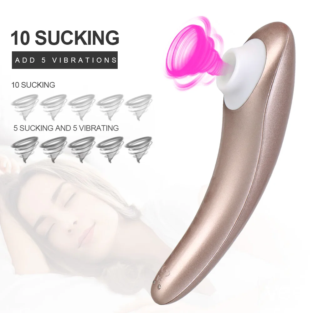 IKOKY Clit Sucker Vagina Sucking Vibrator Nipple Sex Toys for Adult Women Masturbator Vacuum Stimulator Oral Sex Tongue Vibrator