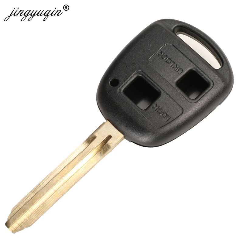 Jingyuqin 2 Pulsante Caso Chiave A Distanza Per Toyota Camry RAV4 Prado Corolla Tarago Avensis Avalon EHCO Land Cruiser Fob Borsette