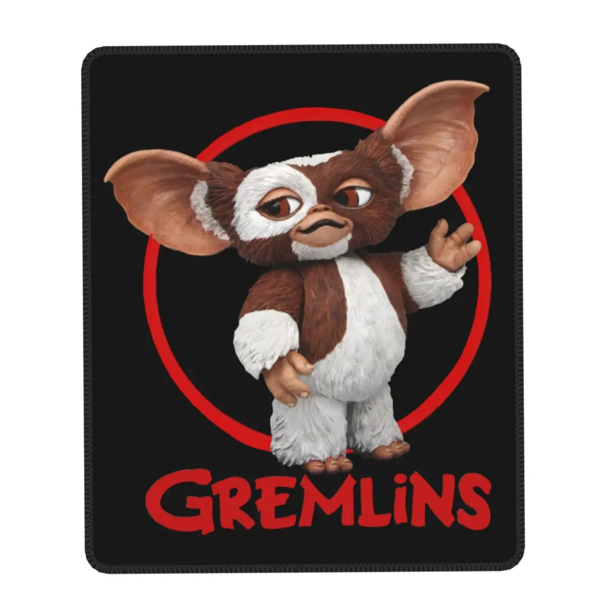 Funny Gremlins Mouse Pad Non-Slip Rubber Base Gamer Mousepad Accessories Gizmo 80s Movie Mogwai Monster Office PC Desk Mat