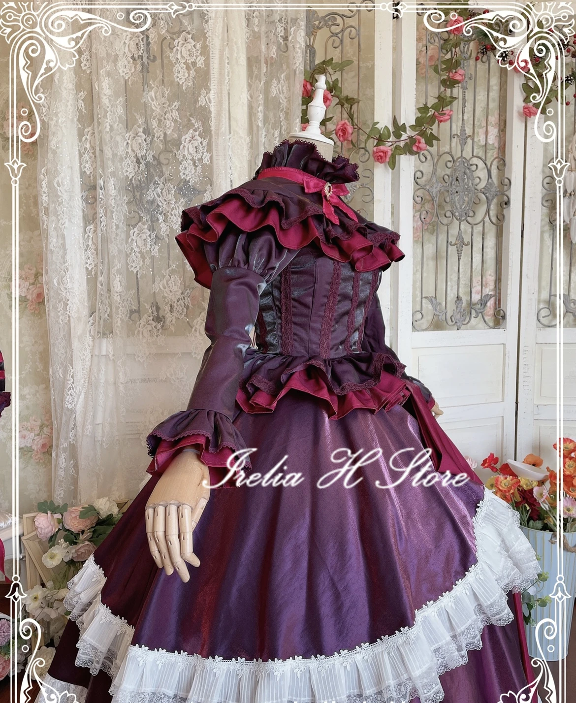 Irelia H Store Overlord Cosplay shalltear bloodfallen Cosplay Costume Party Dresses Female High Quality Custom made/size