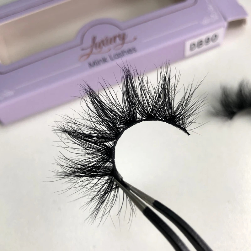 Buzzme 3D Real Mink False Lashes Natural Soft 10-20mm Lasting Long 100% Siberian Cruelty Free Eyelashes