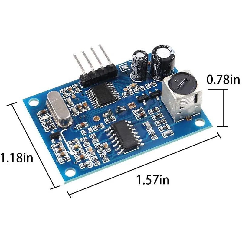 Modul Ultrasonik Tahan Air JSN-SR04T Sensor Transduser Pengukur Jarak Terpadu Cocok UNTUK Arduino