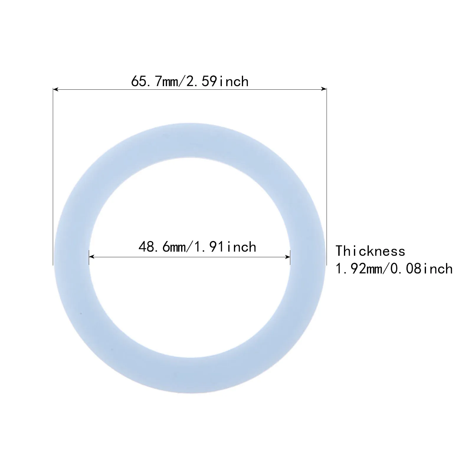 4 Pcs Premium Silicone Rubber Blender Gasket O Ring Seal Fit For Oster Blender Kitchen Blender Parts