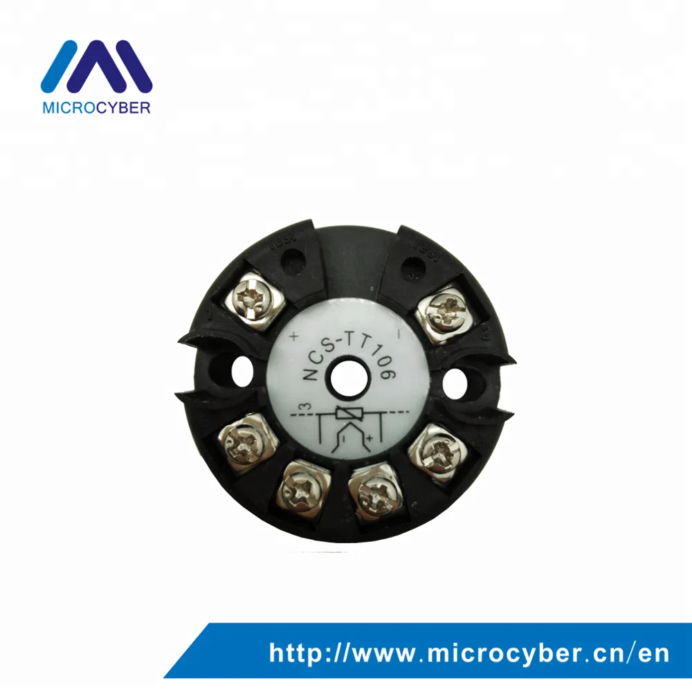 Transmisor de temperatura Modbus, instrumento de 4-20ma