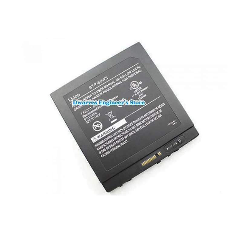 Imagem -02 - Bateria Genuína do Portátil Btp80w3 para Xplore Ix104 Ix104c2 Ix104c2d Ix104c3 Tablet pc Btp97w3 909t2023f 1101019 7.4v 7600mah