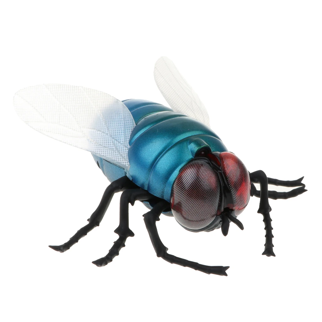 Infrared Remote Control Fly RC Animal Toy Prank Reptile Insects Joke Scary Trick Prank Bugs