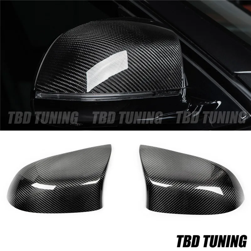 

For BMW X5M F85 X6M F86 2015 2016 2017 2018 2019 Carbon Fiber Rear Side View Caps Mirror Cover F85 Mirror Cover