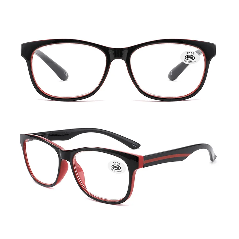 4 Pairs Reading Glasses for Men Women 1.0 1.5 2.0 2.5 3.0 3.5, High Quality Presbyopic Eyeglasses Spring Hinge Unisex Pack of 4