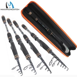 Maximumcatch 2.1M/2.4M Lure Weight 10-30g 15-40g Telescopic Spinning Fishing Rod For Lure Fishing