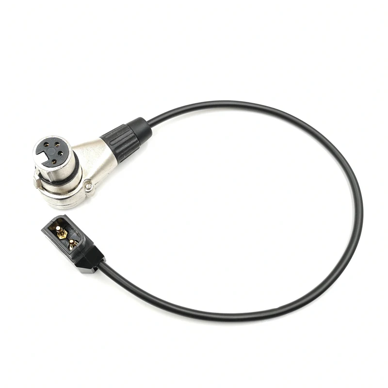 D-Tap Männlich zu Weiblich Winkel 4-Pin XLR Kabel für Netzteil Batterie Adapter – Detail 2