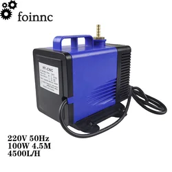 CNC 220V 100W Multifunctional submersible pump 4.5M 4500L/H for spindle Cooling on engraving cutting machineļ¼Free 5m PU tube)