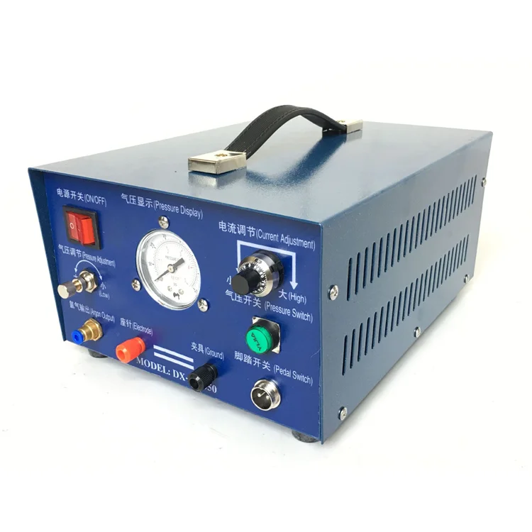 Soudeur par points à l'argon à impulsion 400W, bijoux de soudage or argent platine Palladium