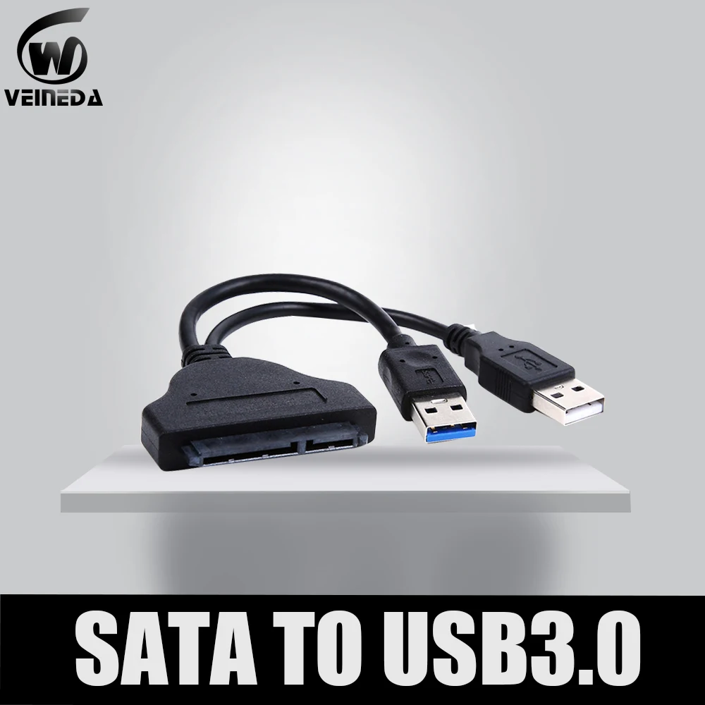 VEINEDA SATA3 USB3.0 To SATA Cable for 2.5