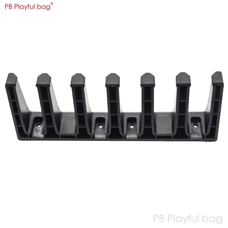 Playful bag PMAG Wall Mount 6-slot wall mounted magazine holder ABS standard storage tool Display holder CS sport toys QH57