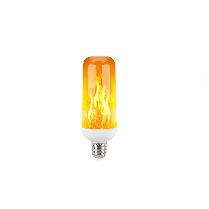 E27 E26 E14 B22 LED Flame Bulb 85-265V LED Flame Effect Fire Light Bulb 5W 12W Flickering Emulation Decor LED Lamp