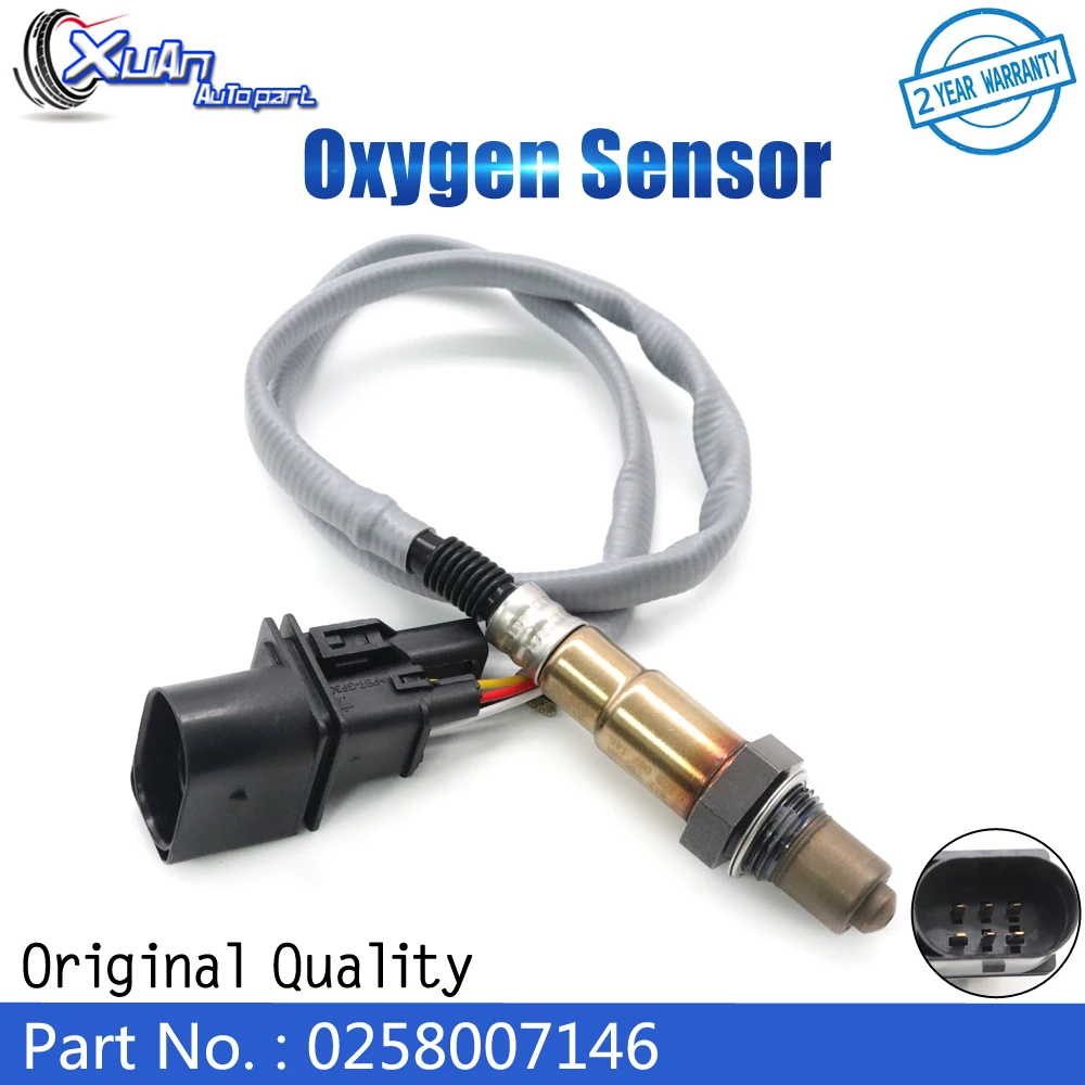 XUAN Air Fuel Ratio Lambda O2 Oxygen Sensor 0258007146 For BMW 120i 320i 320si 745 i,Li Rolls-Royce Phantom 2001-2016