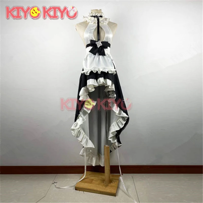 KIYO-KIYO Custom made/size Azur Lane KMS August Maid Dress Cosplay Costume Halloween Costumes