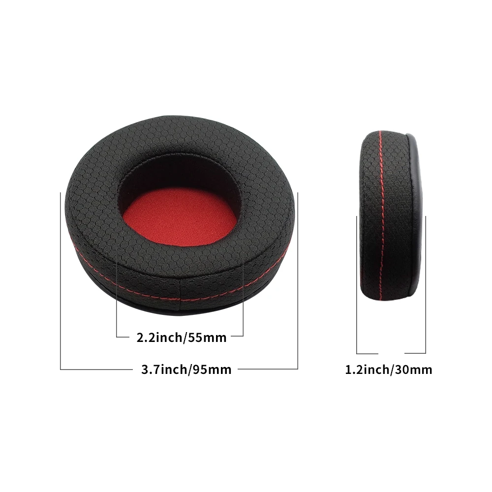Headphone Head Band Ear Cushion Repair Parts for Xiberia K5 Gaming Headset PU Mesh Cloth Headband Earpads