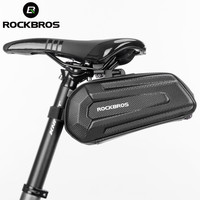 ROCKBROS Bicycle Bag Cycling Saddle Bag Quick Release Seatpost Waterproof Large Capatity Shockproof Bike Rear Bag Accessories