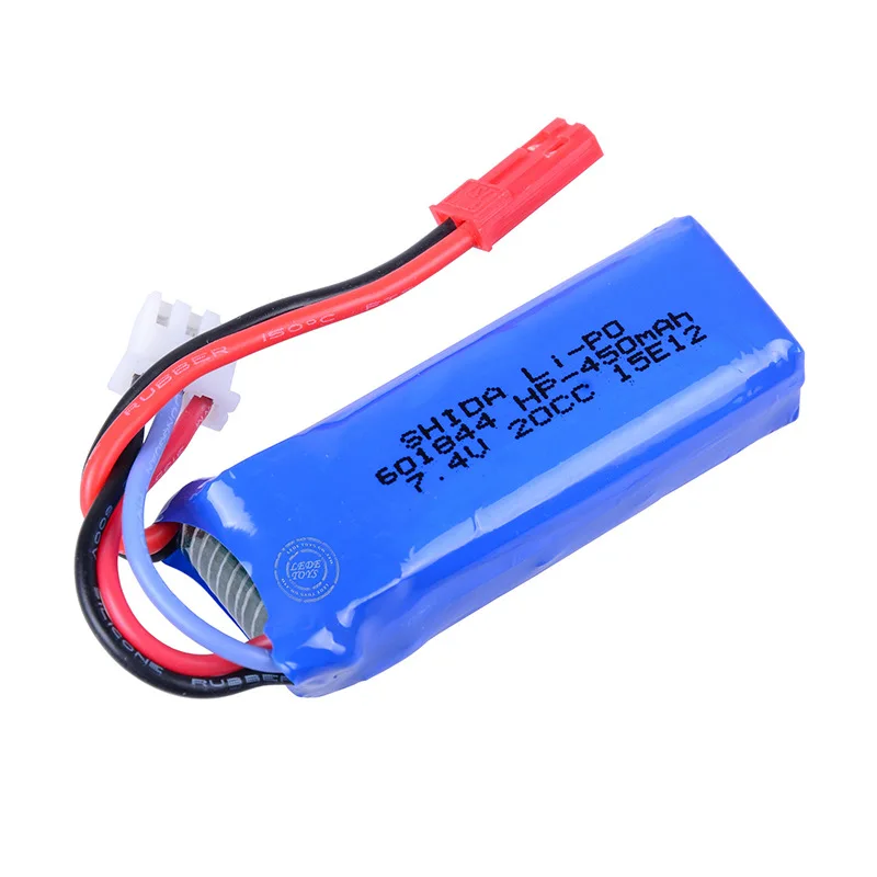 Original Lithium Battery P929 P939 K969 K979 K989 K999 Remote Control Car Battery 7.4V  Lipo Battery