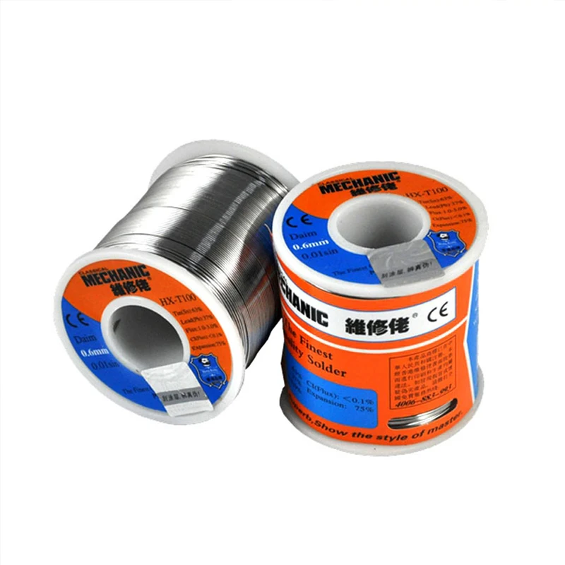 MECHANIC 500g Solder Silk low Temperature Rosin Flux 0.5 0.6 0.8 1.0mm Low Meltingl Point Solder Wire Soldering Tin BGA Welding