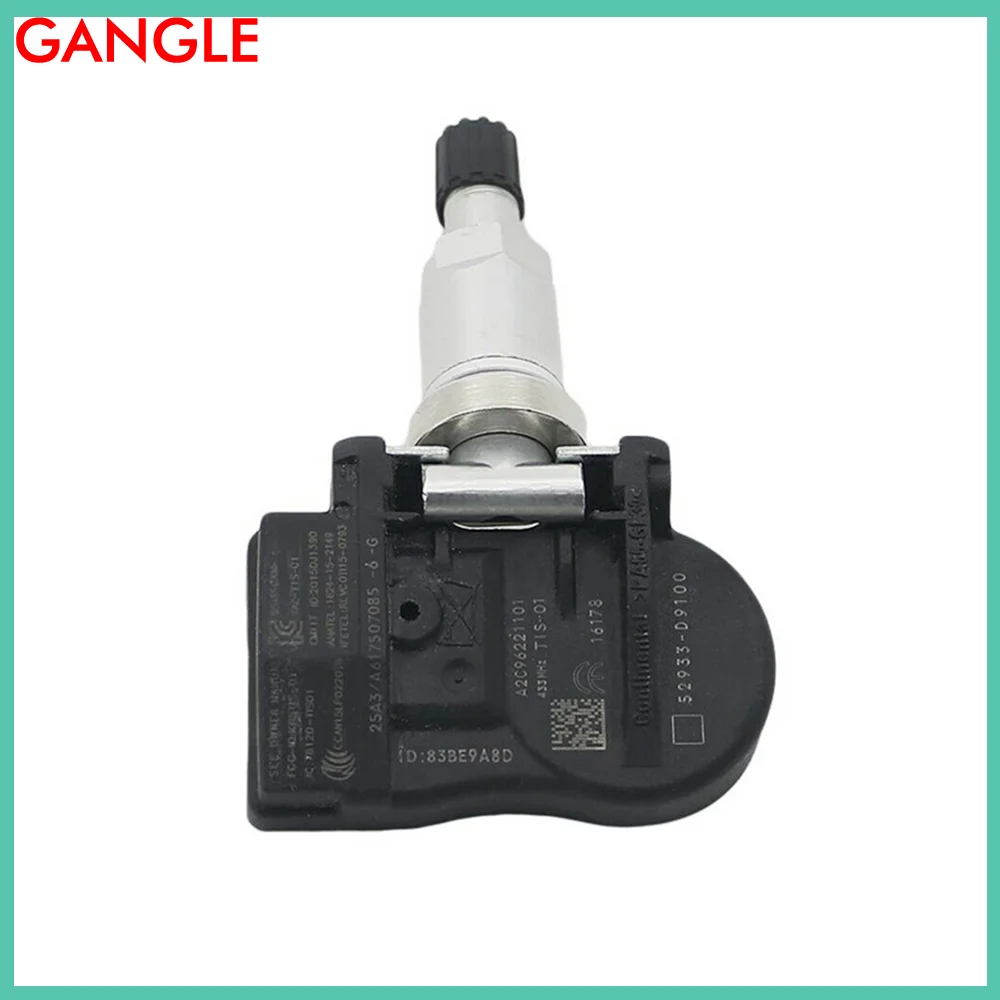 FOR 2019 2020 2021 2022 2023 2024 KIA SOUL (SK3) SOUL TPMS 433MHz TIRE PRESSURE SENSOR TPMS HYUNDAI 52933-D9100 52933-D4100