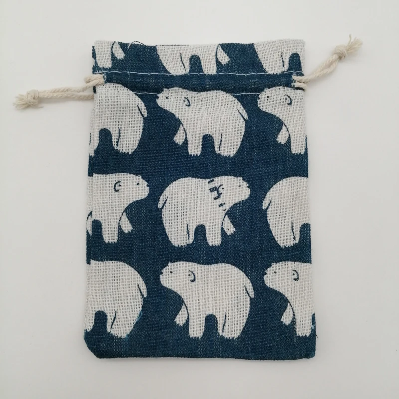 30 sacchetti di stoffa piccoli per riporre sacchetti di cotone, sacchetti regalo per feste, bomboniere per donne, espositori per forniture di gioielli natalizi fatti a mano