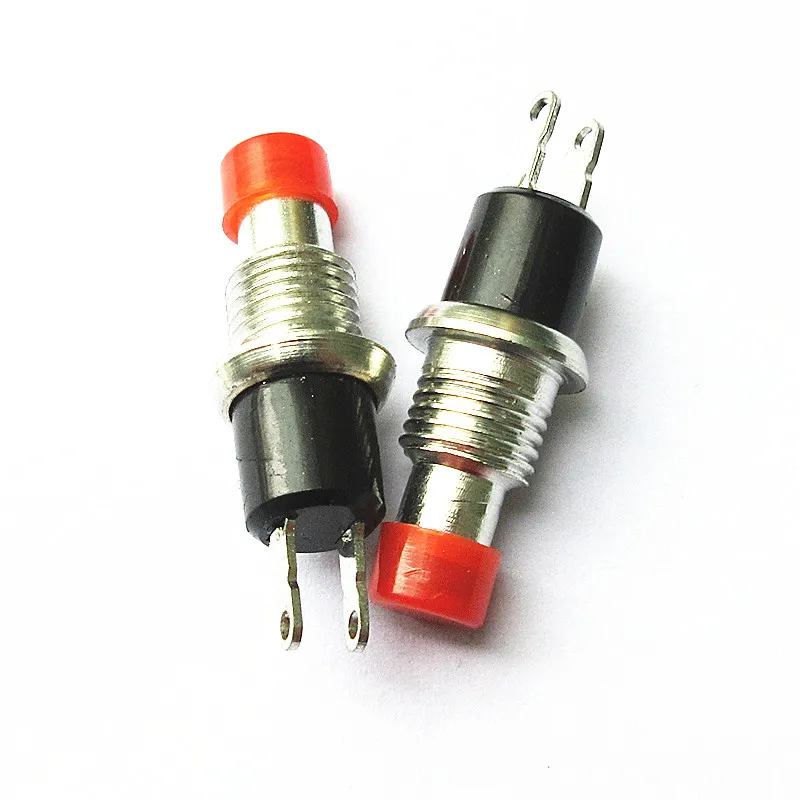 10pcs 7mm Momentary Push button Switch reset Micro Switch Normally Open PBS-110