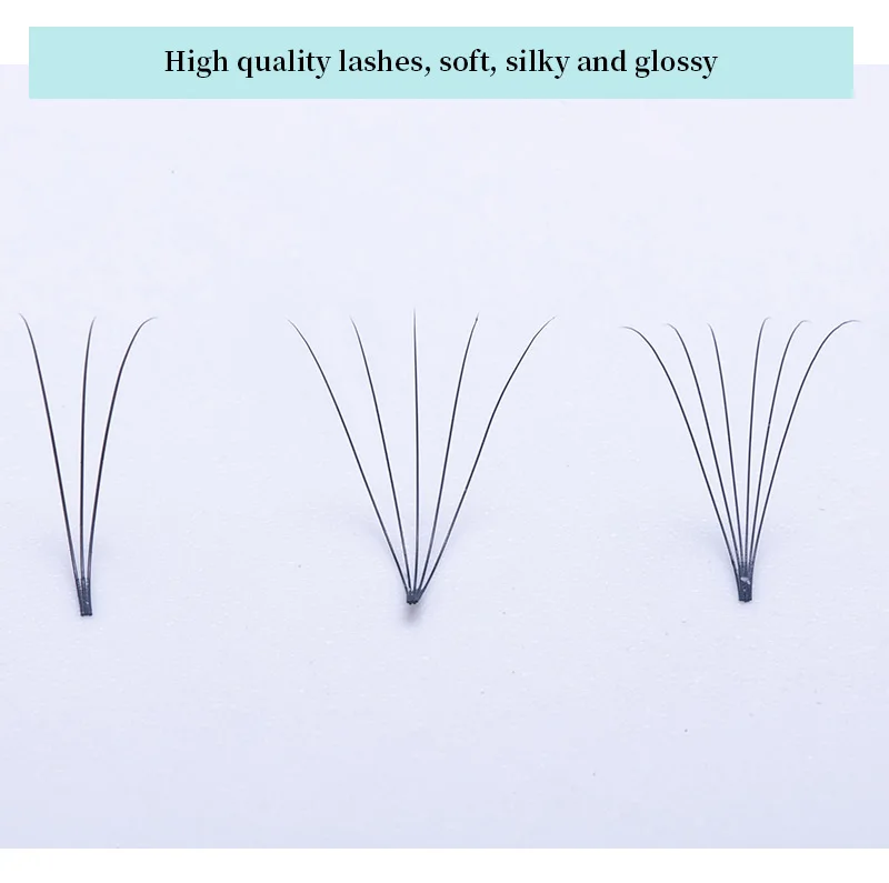 MDNG Eyelashes Premade Wide Fans 3d/4d/5d/6d/ Short Stem Russian Volume Professional Eyelash Extensions Faux Mink