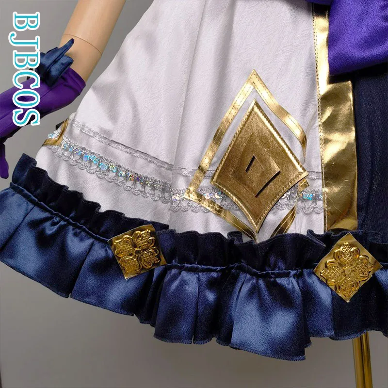 LOL Gwen Cosplay Costume League of Legends The Hallowed Seamstress Battle Lolita Dress Gorgeous