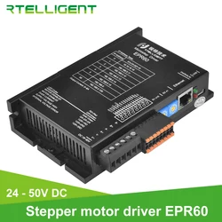 Rtelligent Nema 23 24 Stepper Motor Driver Ethernet Fieldbus EP Series Adopt MODBUS/TCP Protocol Compatible with 10M/100 bps