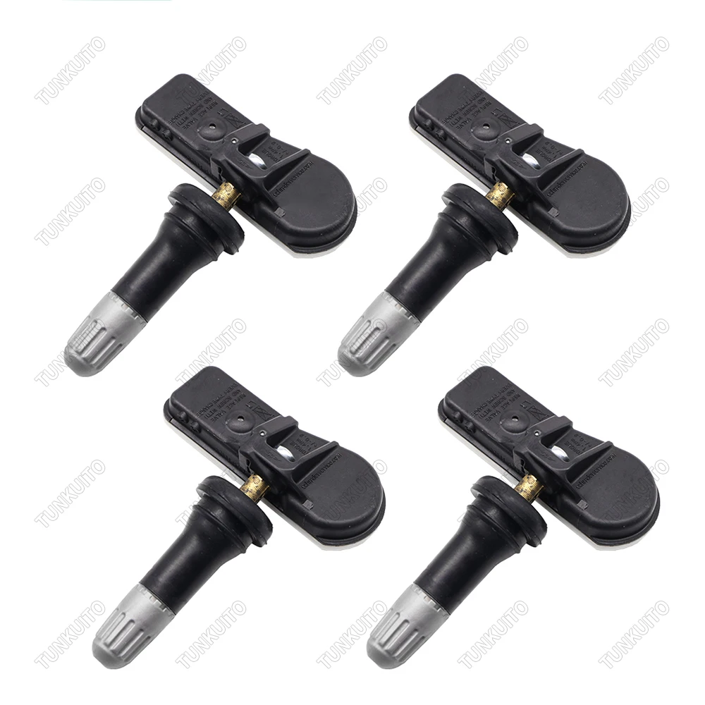 

52933-B2100 4PCS /Set ABS + Metal Tire Pressure Sensor for Hyundai Creta [GS] Hyundai I10 [IA] Kia Sedona Kia Soul 433MHz