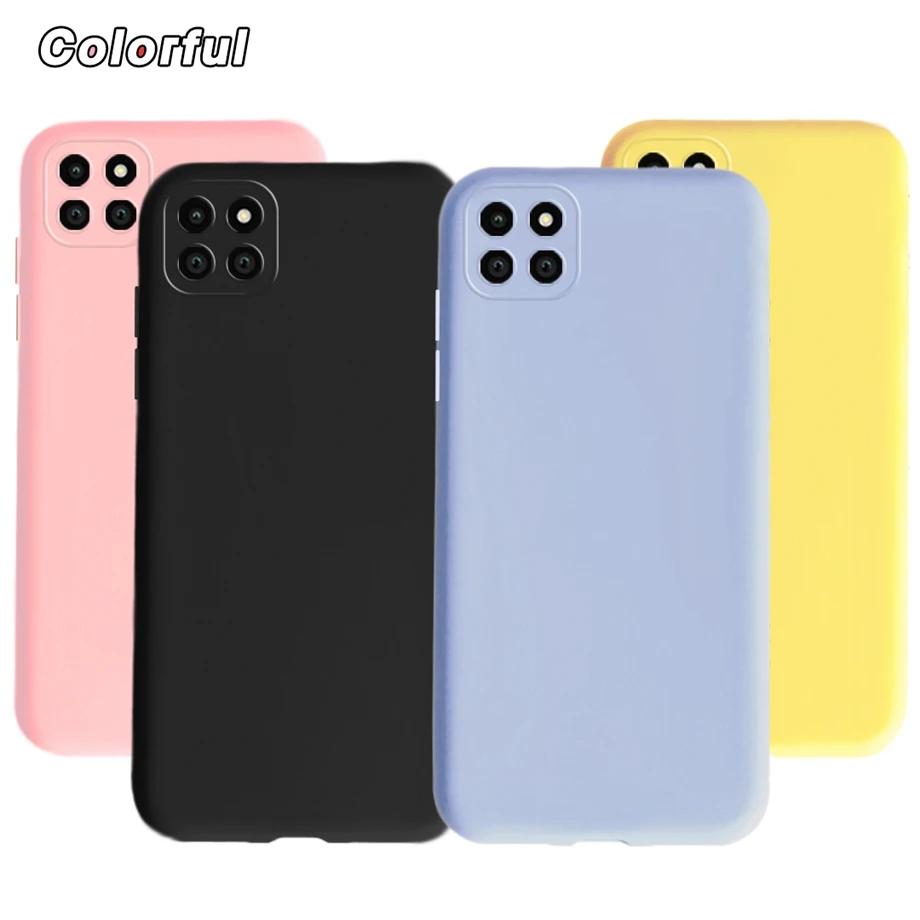 For Samsung Galaxy A22 5G Case Original Liquid Silicone Phone Case For Samsung A22 A 22 2021 Fashion Cute Candy Back Cover Coque