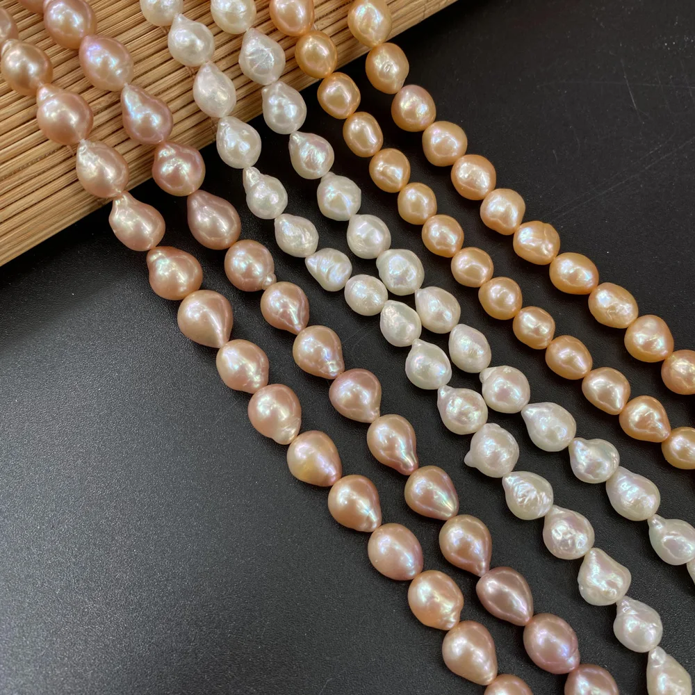 Natural Freshwater Pearl Beads Irregular Shape Baroque Punch Loose Beads For jewelry making DIY necklace bracelet accessories