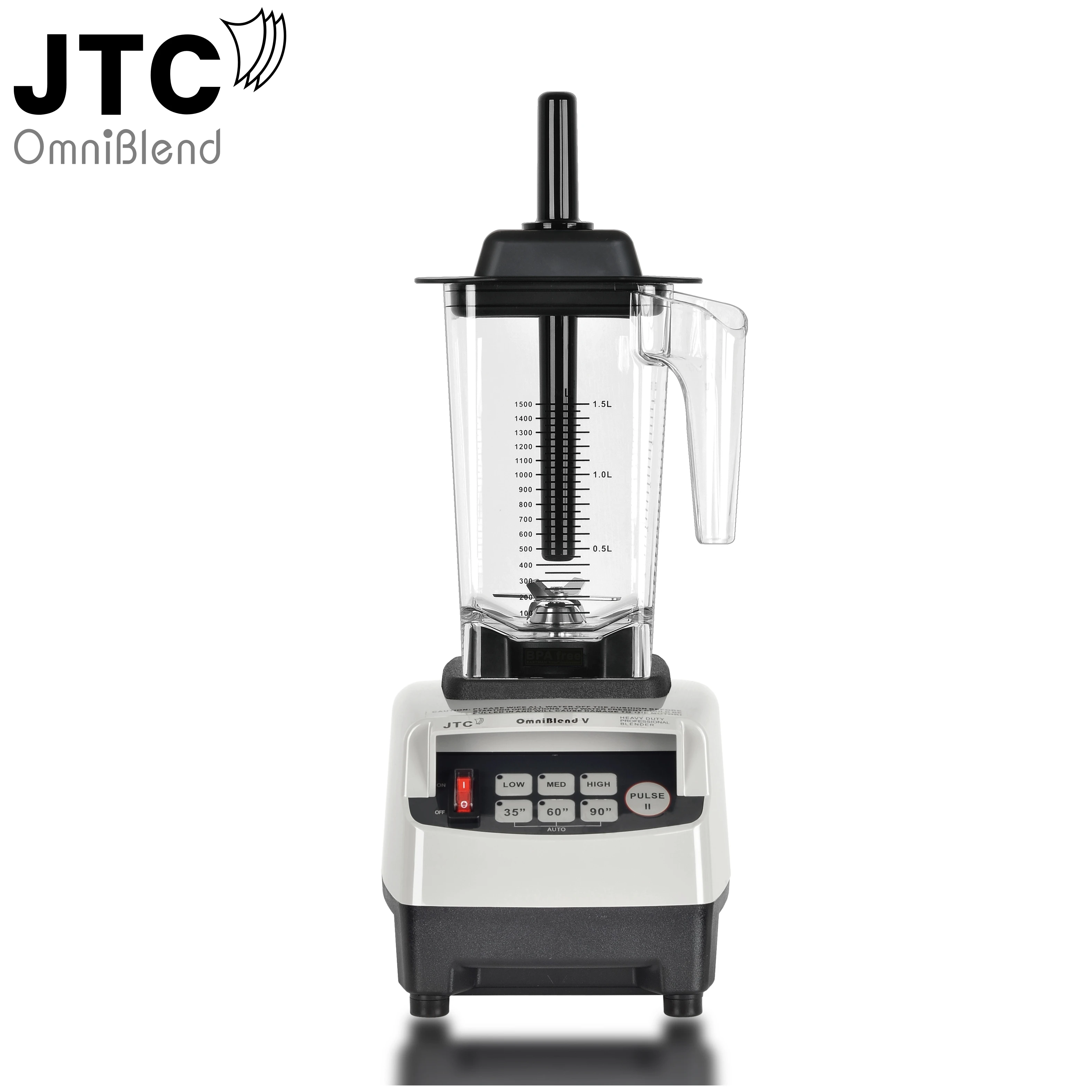 2238W 상업용 블렌더 JTC Omniblend 프로페셔널 믹서 쥬서, 과일 푸드 프로세서, 아이스 스무디