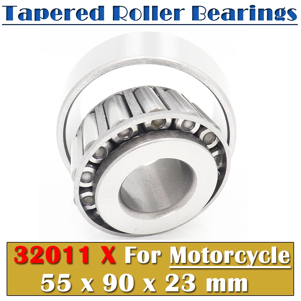 32011 X Bearing 55*90*23 mm ( 1 PC ) Tapered Roller Bearings 32011X 2007111E Bearing For Motorcycle