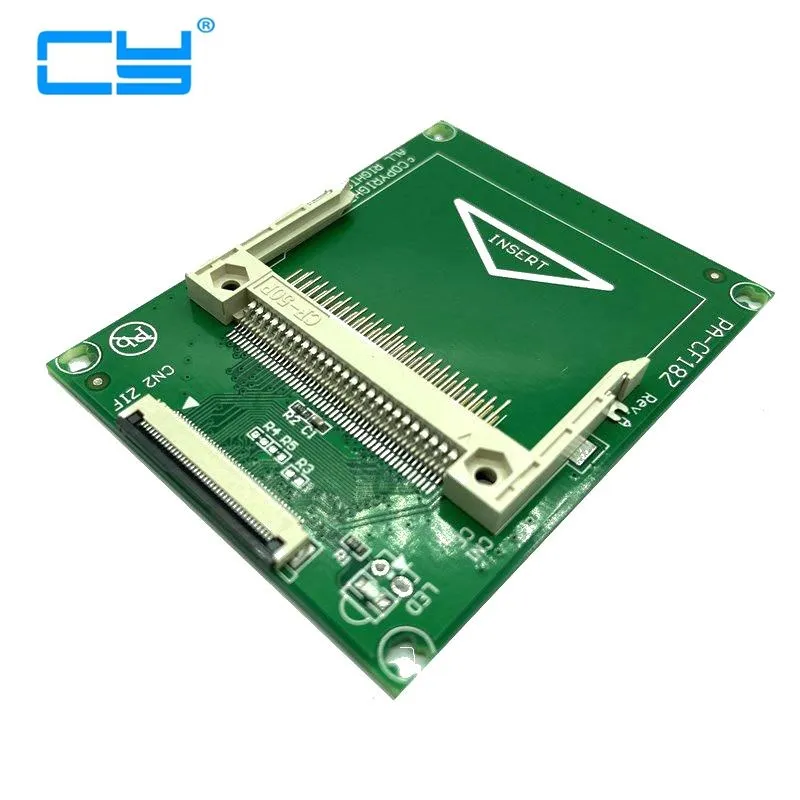 1.8 Compact Flash CF Memory Card to CE for Toshiba Ipod ZIF SSD HDD Adapter with 2 Cables