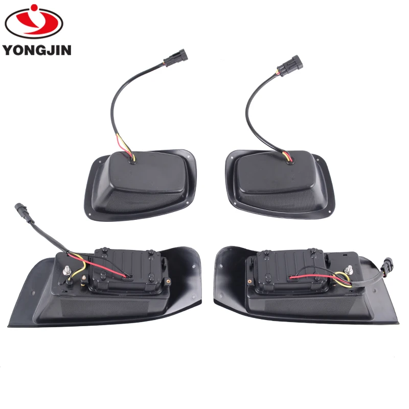 Red LED head Light Kit and Taillights for EZ-GO TXT