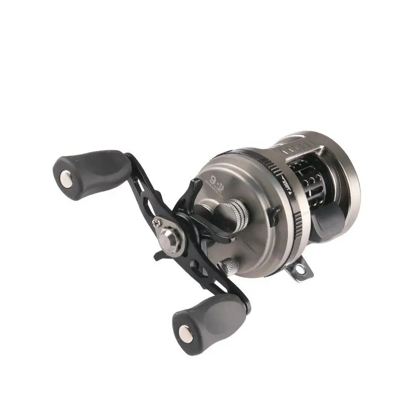 

WOEN DX100 Metal wire cup Micro Horses mouth drum wheel 7.0:1 ratio Anti-salt water 6KG magnetic brake Fishing reel