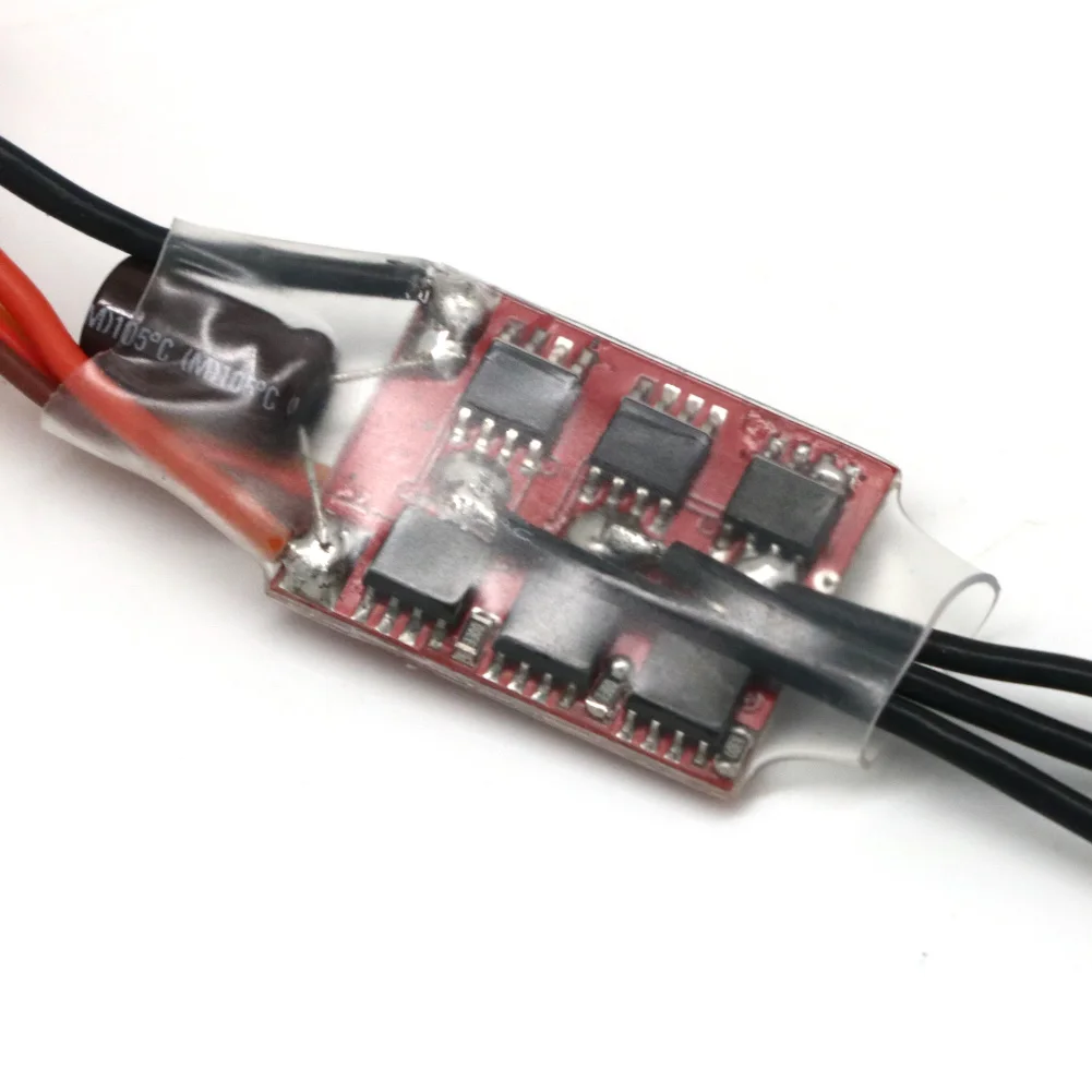 2-3S RC ESC 6A 8A 10A 12A 15A 20A 30A 40A Bürstenloser Elektronischer Geschwindigkeitsregler Mit 5V UBEC Für RC Flugzeug Multicopter Drohne – Detail 21