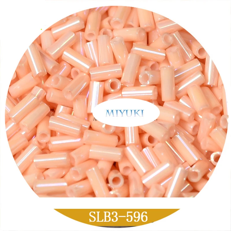 Miyuki Japan Imported Beads SLB 3MM Tube Beads DIY Handmade Beaded Ornament Accessories