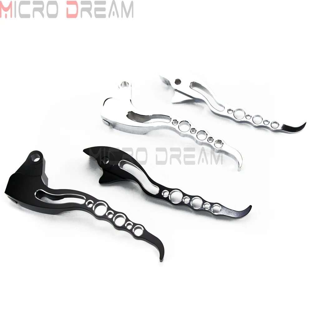 Aluminum Motorcycle Handlebar Brake Lever Blade Loopholes Handle Control Clutch Levers For Suzuki Boulevard M109R 2006 - 2017