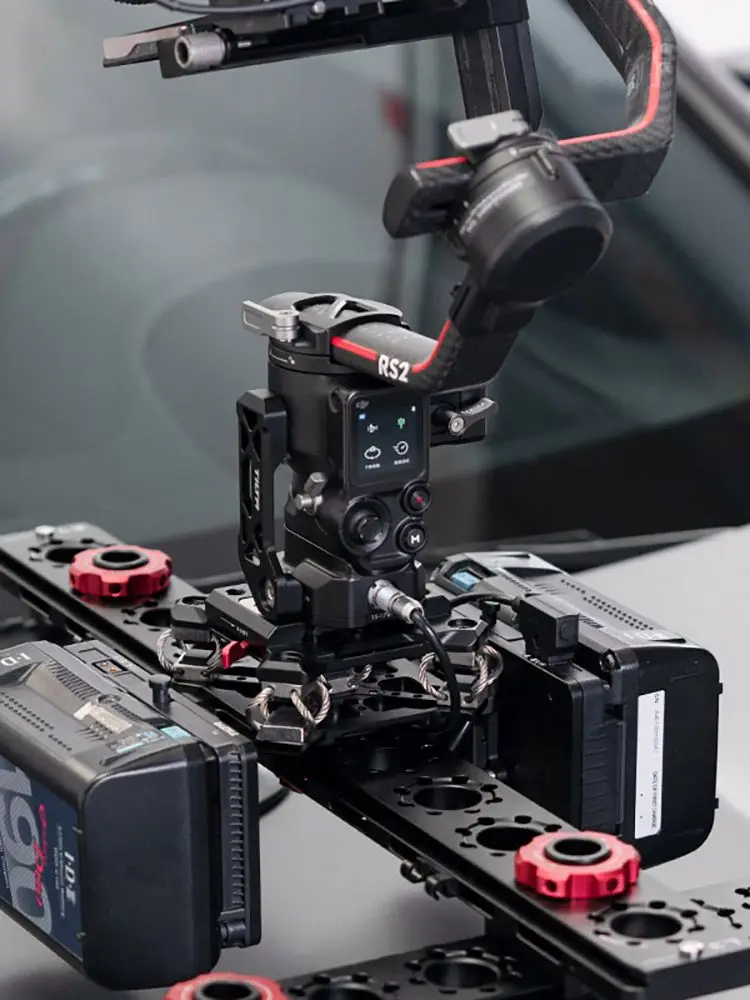 Baza zasilająca Tilta TGA-PBP z zabezpieczeniem do DJI Ronin RS3 RS4 RS5, akcesoria, wejście zasilania P-tap 2-pin, TGA-PBP, TGA-PBP2 — zdjęcie produktu 7