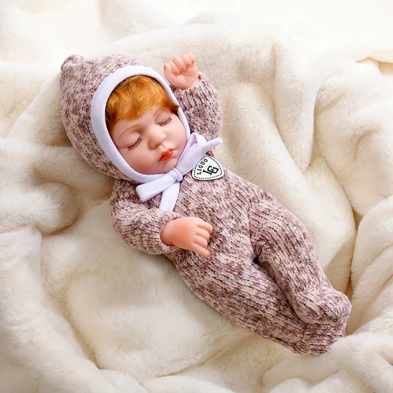 

30cm Reborn Dolls 1/6 Silicone Reborn Baby Dolls Lifelike Full Silicone Body Dolls Toys For Girls Christmas Gifts Children's Toy