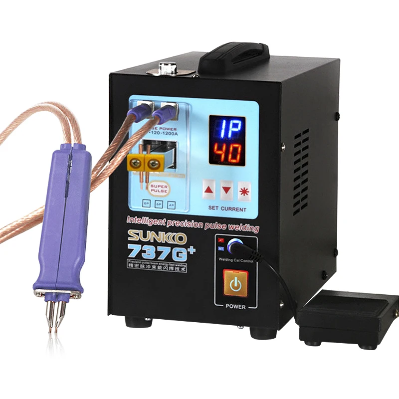 SUNKKO Spot Welder 737G+ 4.3KW High Power Automatic Pulse Battery Welding Machine With Welding Pen 220V 110V Welder Equipment