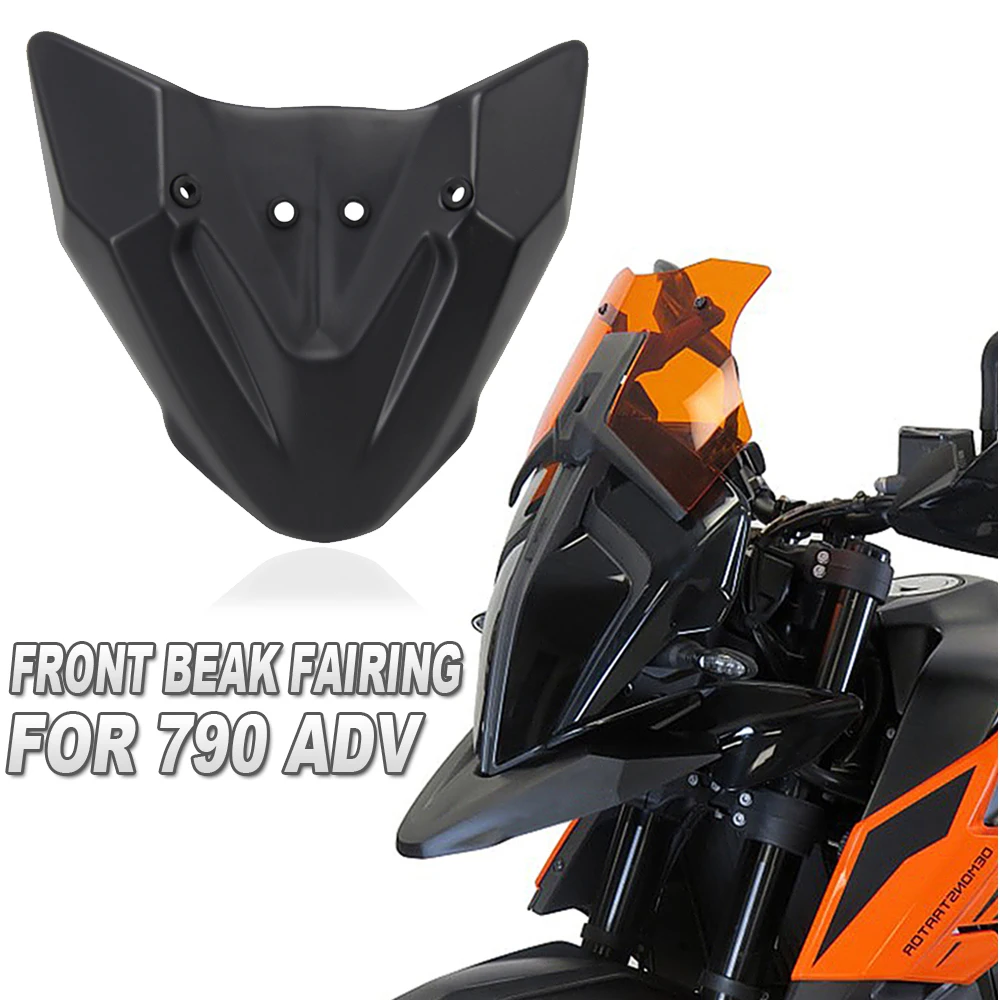 

890/390 Adventure Motorcycle Front Wheel Fender Beak Nose Cone Guard Extension Cover Cowl Fairing For 790 Adventure ADV2019 2020